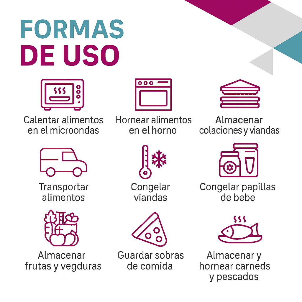 Kit 10 Recipientes de Vidrio Herméticos 640ml