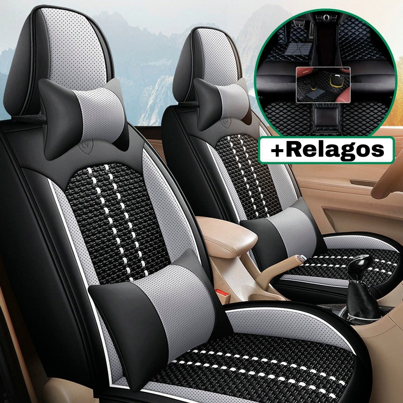Funda para Auto en Cuero con AirBag + 3 Regalos