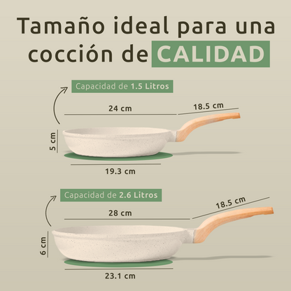 Pack De Sartenes Antiadherentes