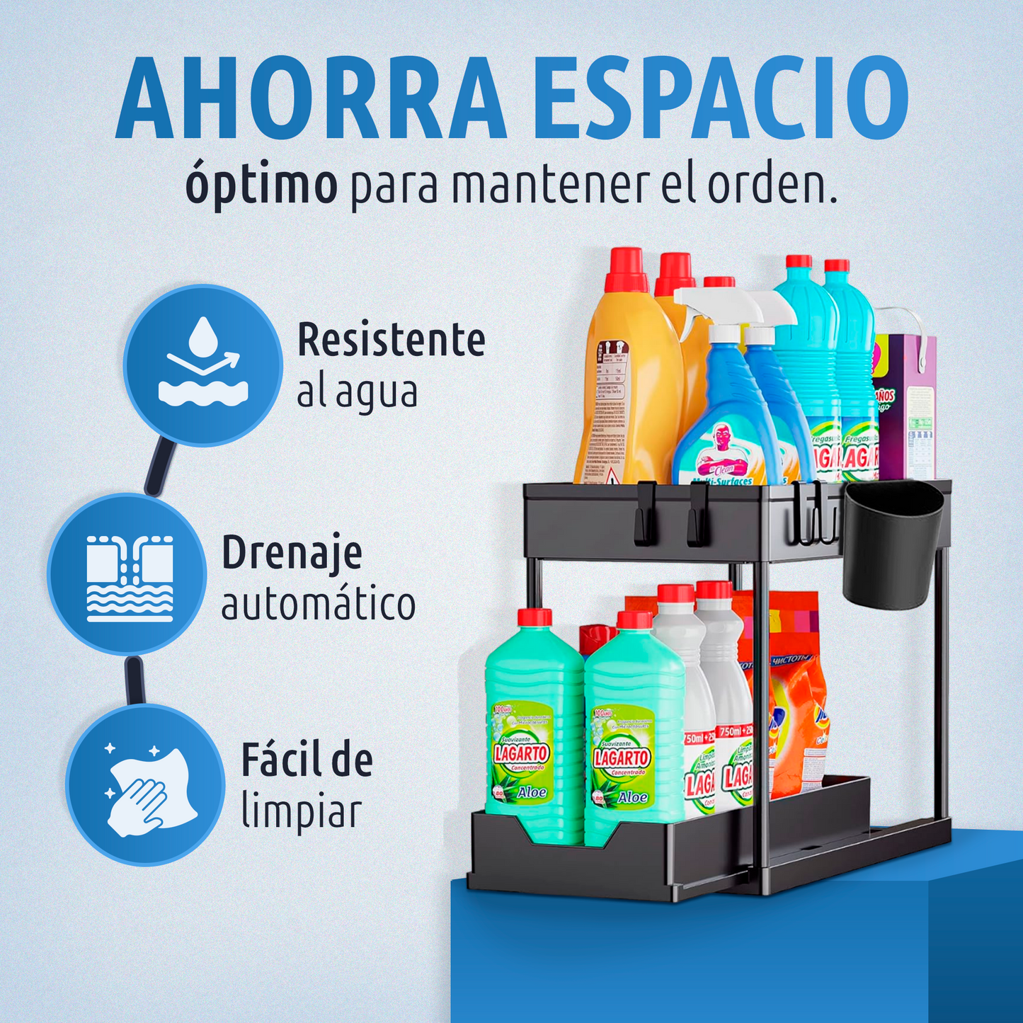 Organizadores Para Debajo Del Fregadero